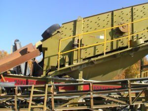 MOP Inclined Vibrating Screen on Plant