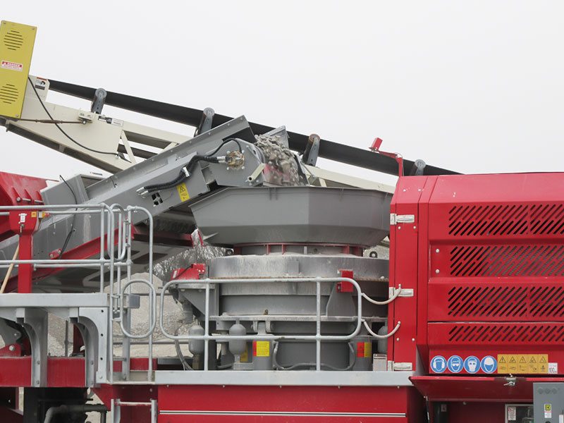 明裕 MSP300 圓錐破碎機在美國密蘇里州 